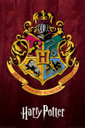 Harry Potter plagát Pack Colourful Crest Hogwarts 61 x 91 cm (4)